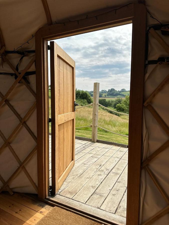 Bracken Yurt At Walnut Farm Glamping Hotel Netherbury Exterior photo